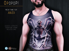 OPOPOP ! Mesh Tank Top JULES V#3