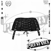 PRIMARY - Delta Mini Skirt BLACK_02