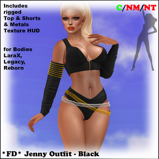 *FD* Jenny Outf [Boxed] Black