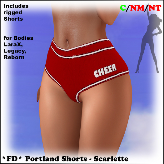 *FD* Portland Shorts [Boxed] Scarlette