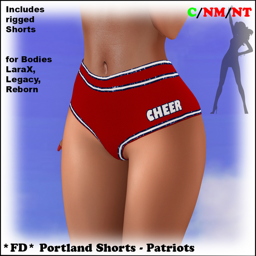 *FD* Portland Shorts [Boxed] Patriots