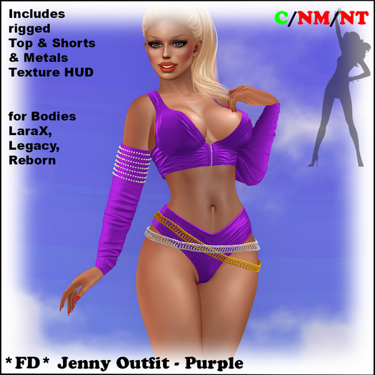 *FD* Jenny Outf [Boxed] Purple