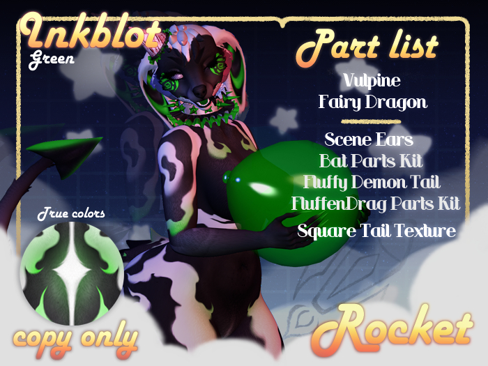 [R!] Inkblot - Green