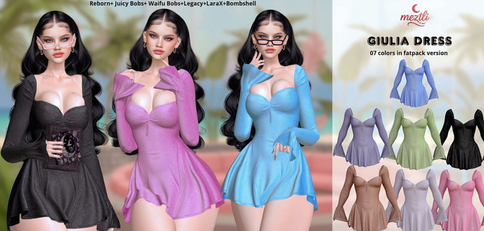MEZTLI - Giulia Dress Fatpack ( Add - me) 