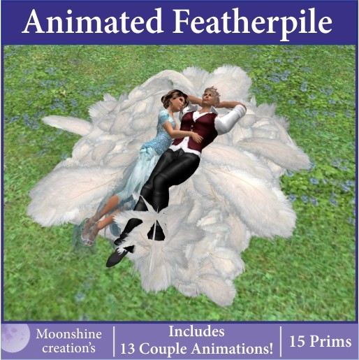*Moonshine Creations* Animated featherpile