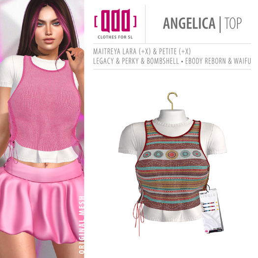 [ADD] Angelica Top - Pattern10