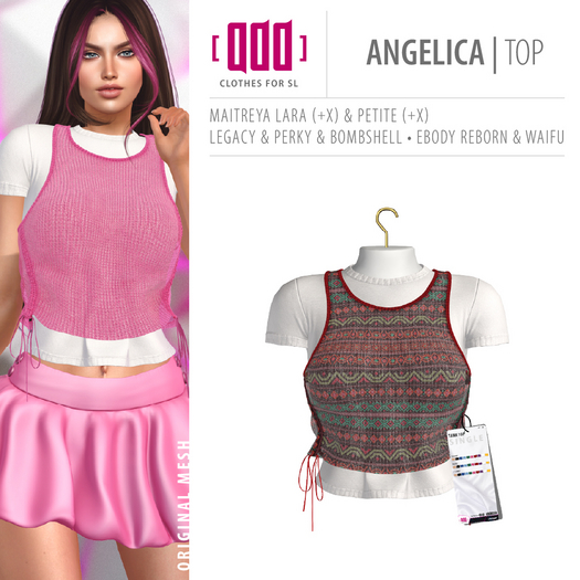 [ADD] Angelica Top - Pattern09