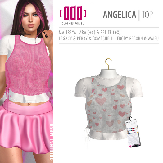 [ADD] Angelica Top - Pattern07