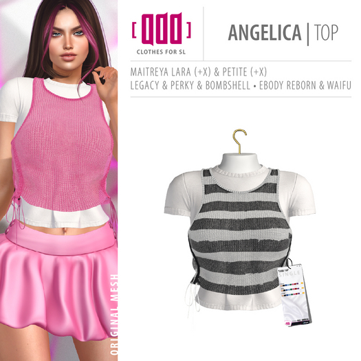 [ADD] Angelica Top - Pattern06