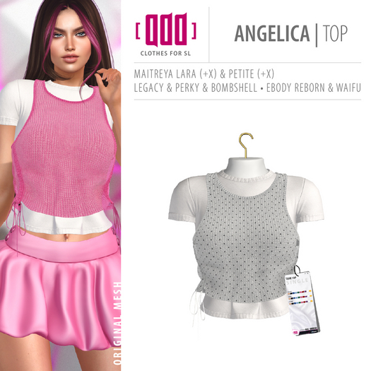 [ADD] Angelica Top - Pattern05