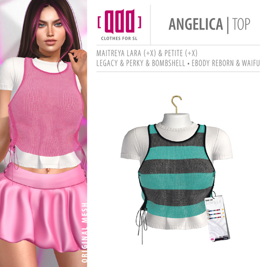 [ADD] Angelica Top - Pattern03