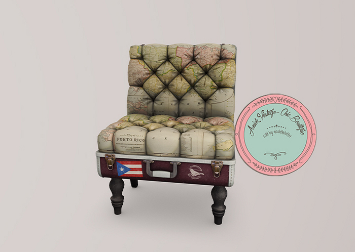 Trompe Loeil - Suitcase Chair Puerto Rico