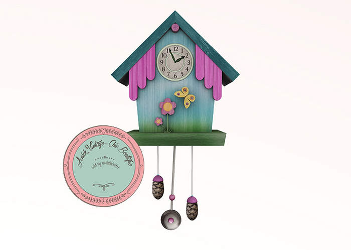 Sway's [Spirit] Pendulum Clock -  Meadow