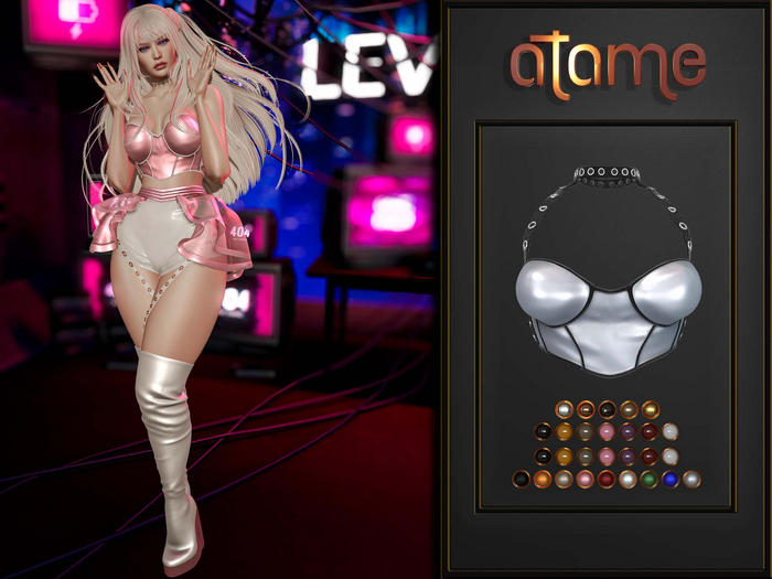 AtaMe - Olivia Top Latex Kupra