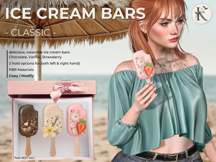 KOPFKINO - Classic Ice Cream Bars - Wearable