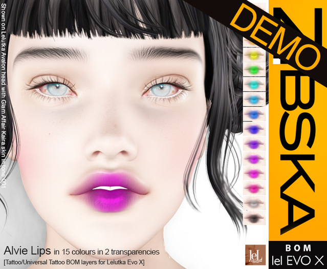 Zibska Evo X ~ Alvie Lips Demos