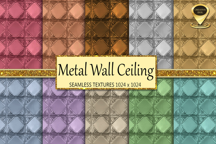 Metal Wall Ceiling Textures