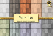 Worn Tiles Textures