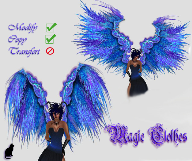 magic clothes wild blue wings