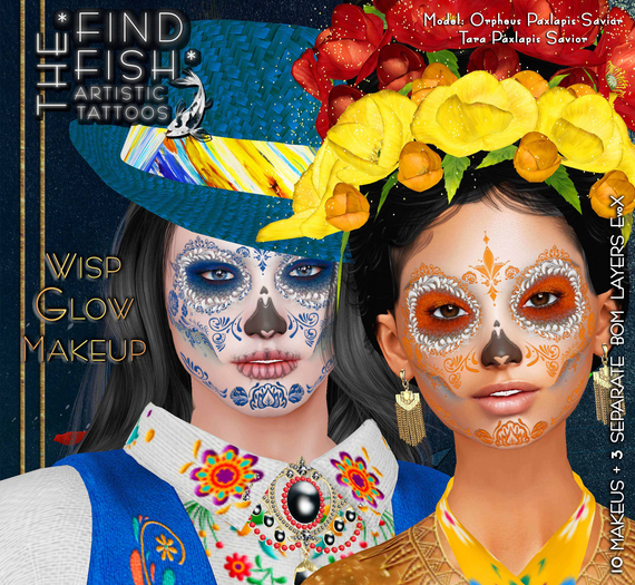 *Find the Fish* - Wisp Glow Makeup EvoX