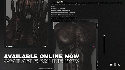 XNDR - "MORBID" HAND PIERCINGS [UNPACK]