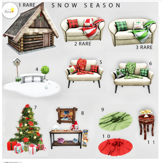 01 Little Bee - Snow Season RARE