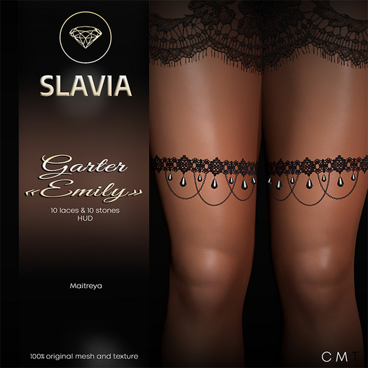 Slavia Bracelet for legs "Emily"