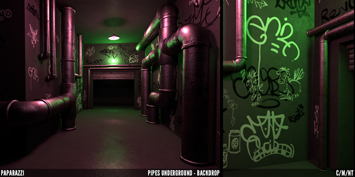 Paparazzi - BACKDROP - Pipes Underground 4