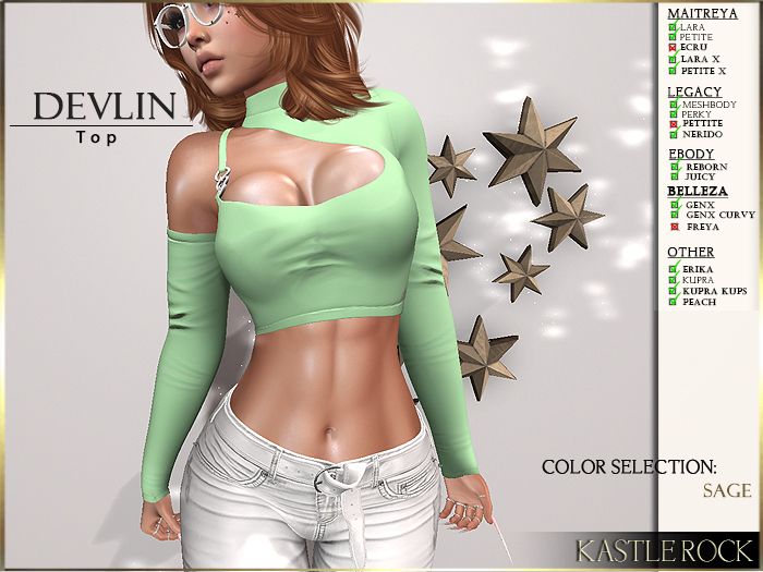 :KR: Devlin Top - Sage