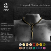 KUMIHO Looped Chain Necklace LARA X