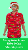 Grinchmas Shirt & Cap