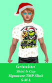 Grinchin' Shirt & Cap