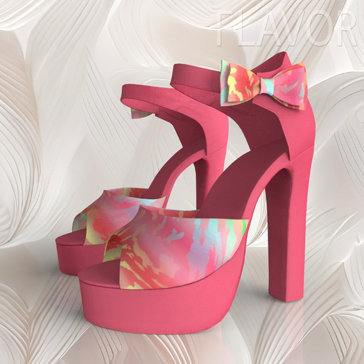 Bow High Heels