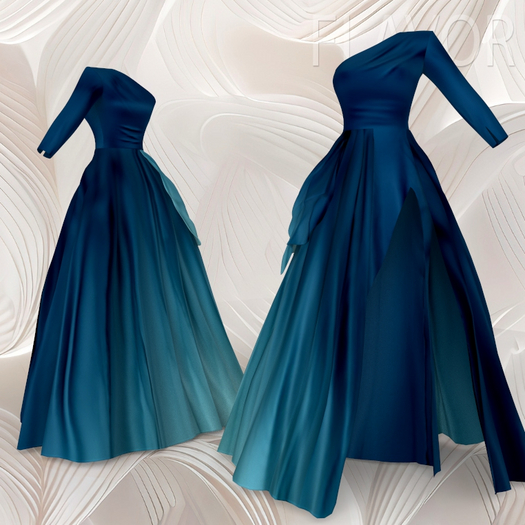 Sash Evening Gown