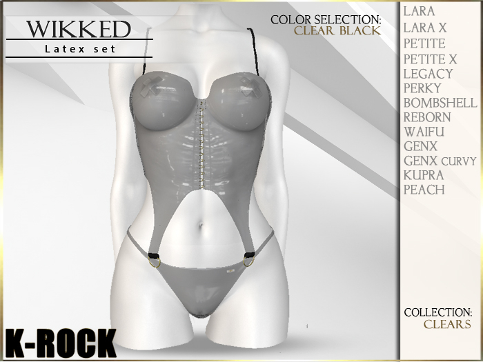 :KR: Wikked Set - Clear Black