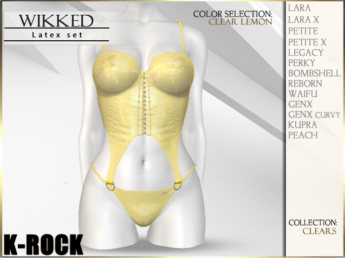 :KR: Wikked Set - Clear Lemon
