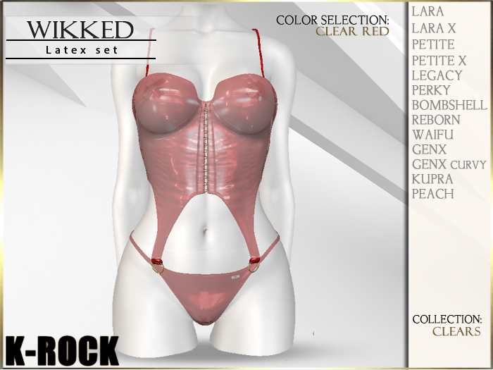 :KR: Wikked Set - Clear Red