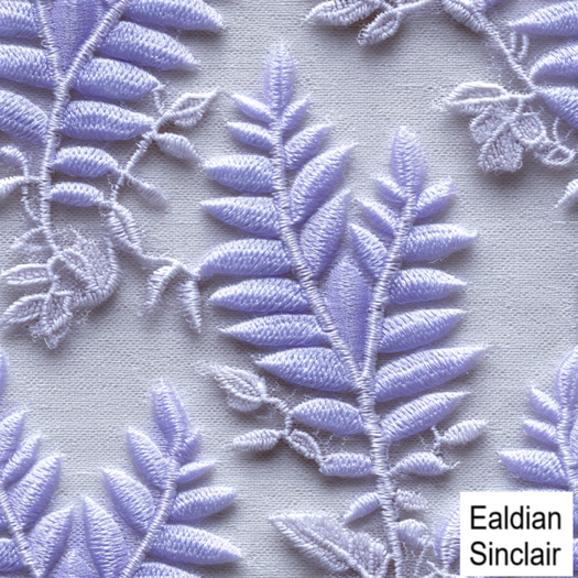 Lavender Applique Lace Seamless Texture