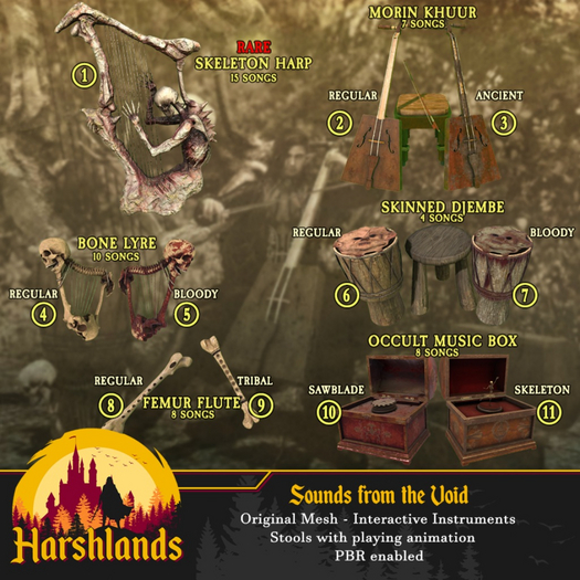 [Harshlands] SftV #6 Skinned Djembe - Regular