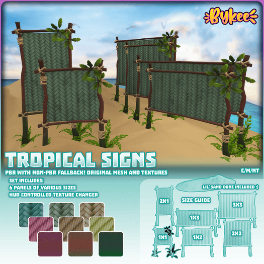 [Bykee] Tropical Signs