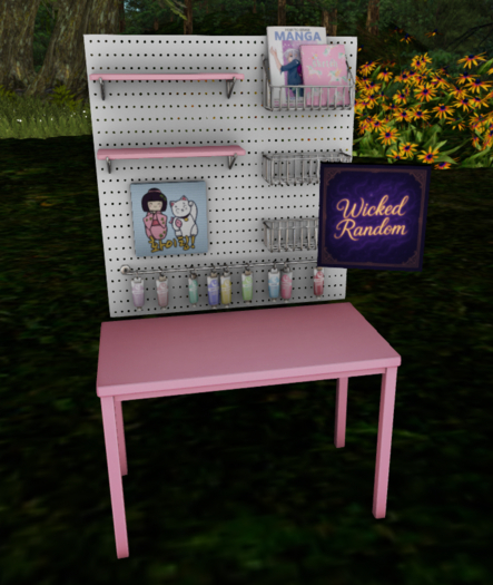 .random.Matter. - Art Studio - Craft Desk [Pink] - RARE