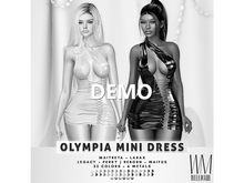 [WellMade] Olympia Mini Dress DEMO