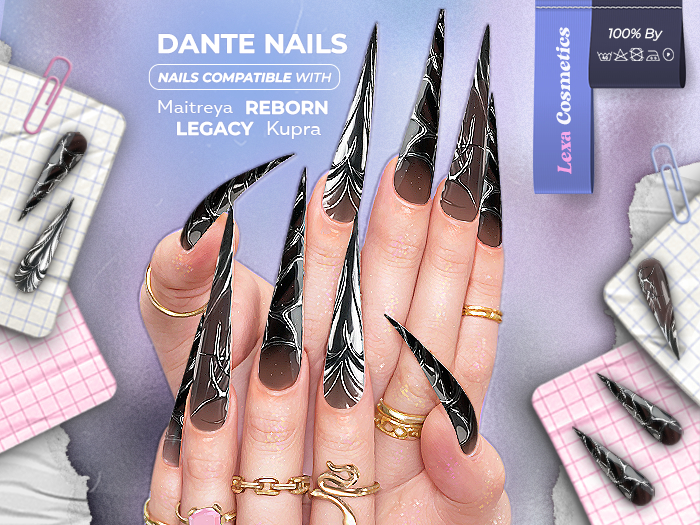 Lexa -  Dante Needle Nails 