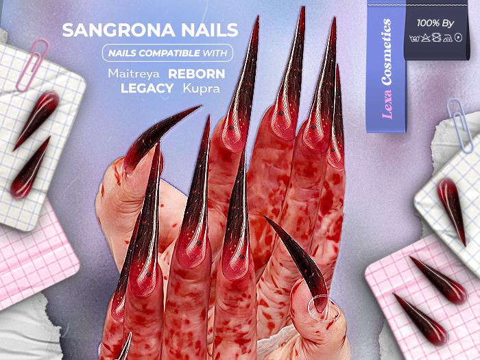 Lexa - Sangrona Needle Nails