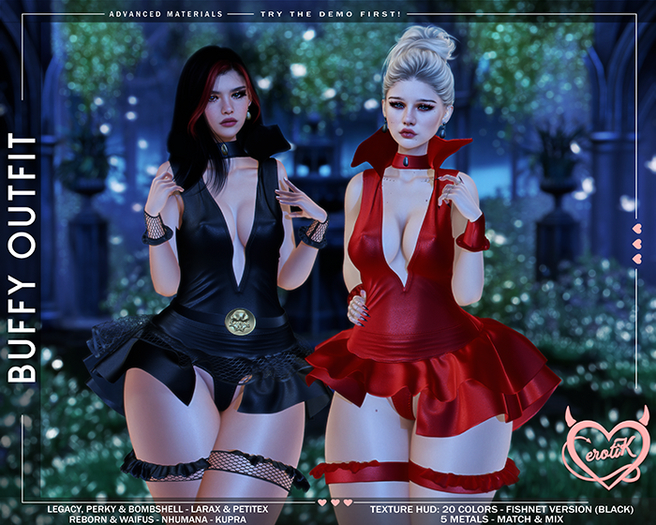 [erotiK] Buffy Outfit FATPACK