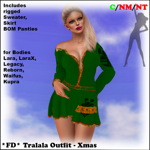 *FD* Tralala Outfit [Boxed] XMAS