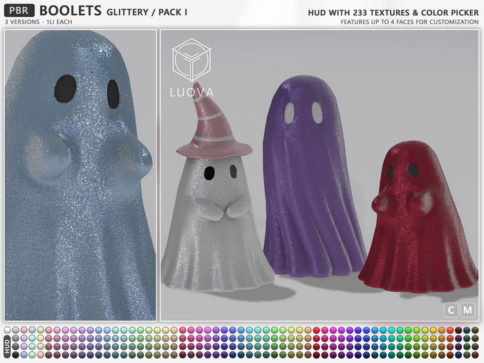 Luova // Boolets // Glittery - Pack I