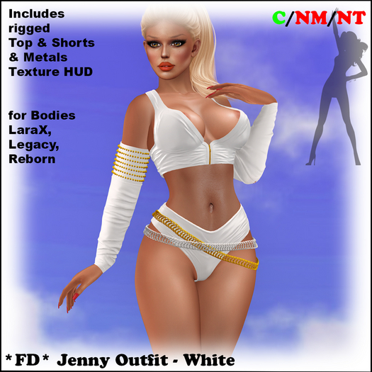 *FD* Jenny Outf [Boxed] White