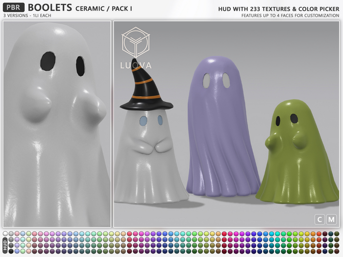 Luova // Boolets // Ceramic - Pack I