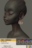 Nouk. Skull Earrings